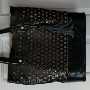 Buco Patent Leather Handbag